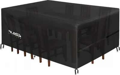 Produktbild von Wasserfeste Gartenhaube - Rechteckig - Oxford-Stoff - Winddicht - UV-beständig - 200 x 160 x 74 cm