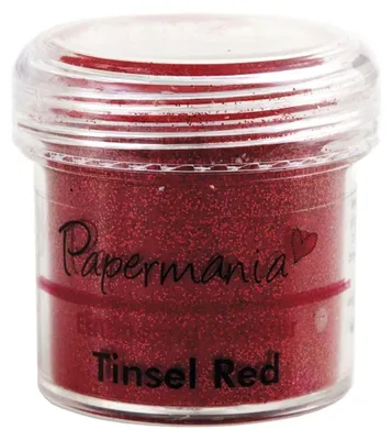 Embossing Pulver 1 oz Rot – Glitzerpulver für Bastelprojekte