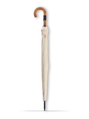 Produktbild von Damen- und Herren- Spazierstockschirm Prime 16 Speichen, Beige