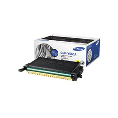 Image de Toner SAMSUNG CLPY660A CLP660 CARTOUCHE JAUNE