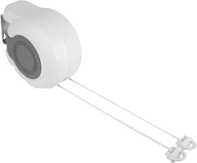Produktbild von Wäscheleine, ausziehbar - Wandtrockner - 2 x 13 Meter - Langlebig - Platzsparend - Einfach zu installieren - Wäscheleine