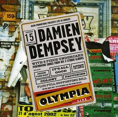 Produktbild von Dempsey,Damien-Live At The Olympia