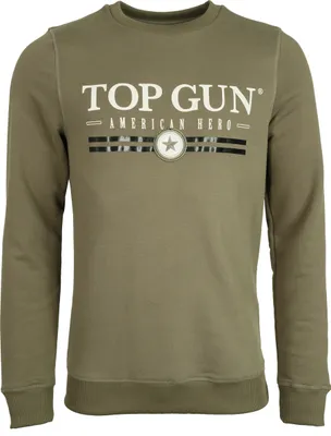 Produktbild von Top Gun Sweatshirt TG202011129 Herren olive XXL