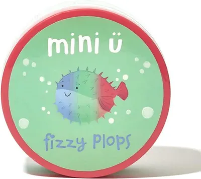 Zdjęcie produktu dla Mini-U Fizzy Plops tabletki do kąpieli 4 kolory 40x2g