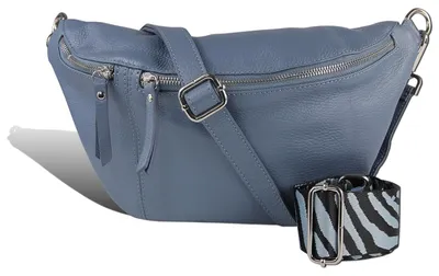 Produktbild von Toscanto Tasche blau Gürteltasche sehr groß 37x20x12cm D2OTT821BF