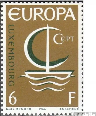 Produktbild von Briefmarken Luxemburg 1966 Mi 733-734,738-739 (kompl.Ausg.) postfrisch Europa