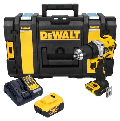 Produktbild von DeWalt DCD 800 P1 Akku Bohrschrauber 18 V 90 Nm Brushless + 1x Akku 5,0 Ah + Ladegerät + Tough Box