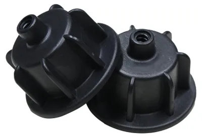 Productafbeelding van Trekdop voor tegeldikte 3-12 mm - Zwart - Verpakking van 50 stuks