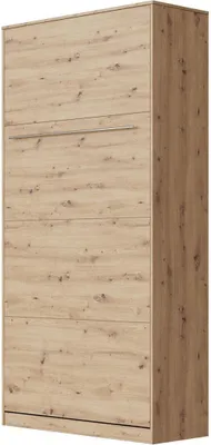 Produktbild von SMARTBett Schrankbett Standard Wildeiche 90 Vertikal