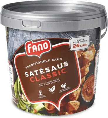 Image de Seau de sauce satay Fano (10 kg)