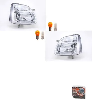 Obrázok produktu pre Reflektory + žiarovky Osram Night Breaker Laser, vhodné pre Opel Agila A, súprava, čísla dielov: 4706110, 3532184, 09212210, 3532184E00, 3532184E00000, 4706109, 3512184