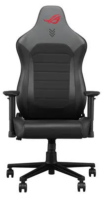 Produktbild von ASUS Aethon SL201, PC-Gamingstuhl, Gepolsterter Sitz, Gepolsterte Rückenlehne, Rennen, Schwarz, Schwarz