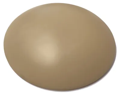 Produktbild von Selbstklebender Türstopper aus ABS, Durchmesser 60 mm, weiß, Set mit 60 Stück