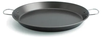 Productafbeelding van Paella-pan Quid Senia, zwart, metaal/staal, diameter 42 cm