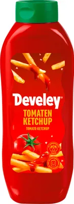 Obrázek produktu pro DEVELEY Rajčatový kečup, balení po 4 kusech (4 x 875 ml)