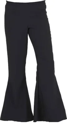 Produktbild von O9128-40 Damen Schlaghose schwarz Discohose Gr.40