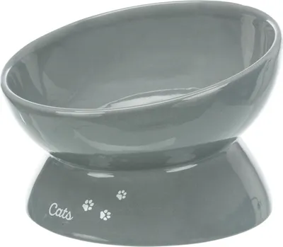Produktbild von TRIXIE Keramiknapf XXL - grau - 0,35 l/ø 17 cm