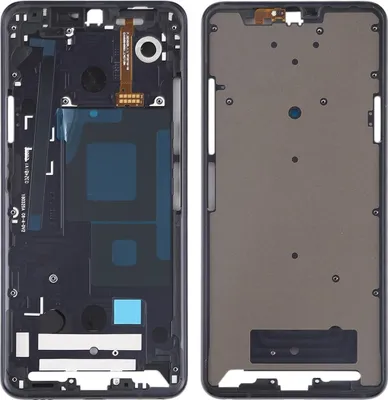 Immagine prodotto di Telaio dell'alloggiamento Telaio centrale Alloggiamento anteriore compatibile con LG G7 ThinQ Nero