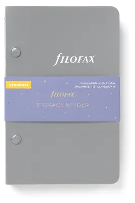 Produktbild von Filofax Personal 132919 Aufbewahrungsordner, Grau