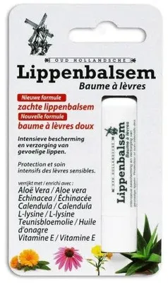 Produktbild von Lippenbalsam mit L-Lysin & Aloe Vera für intensive Pflege bei trockenen Lippen und Lippenbläschen