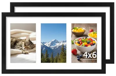Immagine prodotto di Set di 2 cornici per collage fotografiche con passepartout