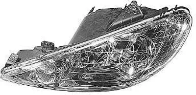 Produktbild von VAN WEZEL Scheinwerfer Links passend für PEUGEOT 206 Schrägheck (2A/C) 4028963