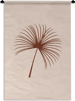Produktbild von MuchoWow® Wandteppich Wandbehang Sommer - Pflanze - Rosa 60x90 cm Tapisserie Dekoration Wandtuch - Foto-Teppich - Abwaschbar