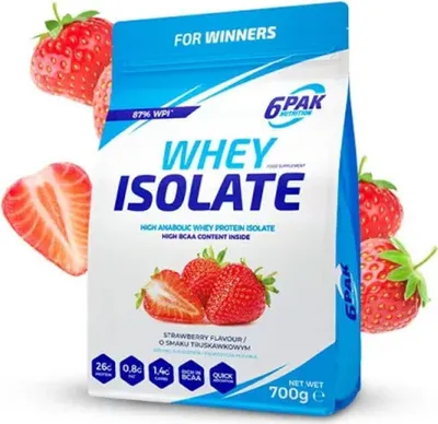 Produktbild von 6PAK Nutrition | Whey Isolate Strawberry