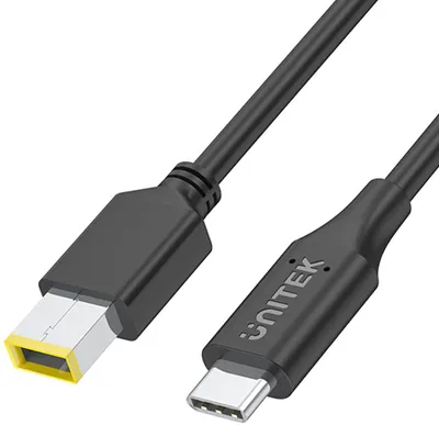 Image de UNITEK C14115BK-1.8M, câble de 1,8 m, USB-C, DC, 20 V, 3,25 A