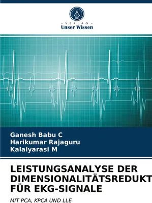 Produktbild von Leistungsanalyse Der Dimensionalitätsreduktion Für Ekg-Signale