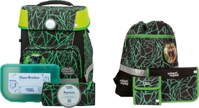 Produktbild von School Mood Champion Maxx Linus Panther Ranzen Set 7tlg.