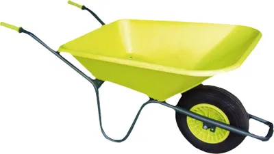 Produktbild von FORT 515-90 Cosmo Universalschubkarre Schubkarre| Limette | PP-Mulde | 90L