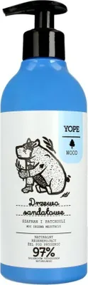 Obrázok produktu pre Yope, Żel pod prysznic Drzewo sandałowe Szafran i Patchouli, 400 ml