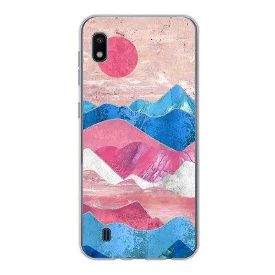 Produktbild von MuchoWow® Handyhülle Schutzhülle Hülle für Samsung Galaxy A10 Stolz - Transgender - Marmor Silikon Softcase Handy Hülle - Schutzhülle