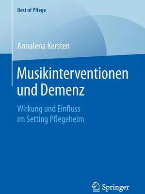 Obrázek produktu pro Musikinterventionen und Demenz