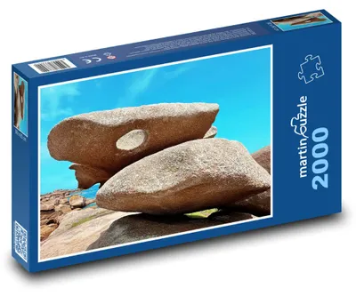 Produktbild von martinpuzzle - Puzzle 2000 Teile - Strandfelsen