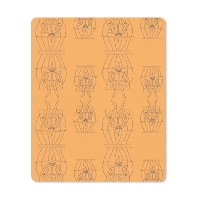 Produktbild von MuchoWow® Mauspad Mousepad Karneval - Joker - Muster 30x40 cm - Mousepads - Maus Mat - Pad - Mausunterlage - Mausmatten