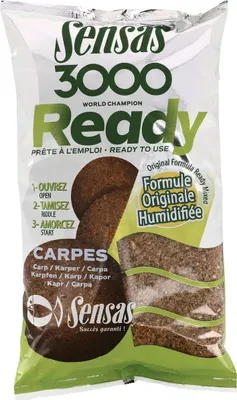 Obrázek produktu pro Sensas Krmení 3000 Ready Carp 1,25kg
