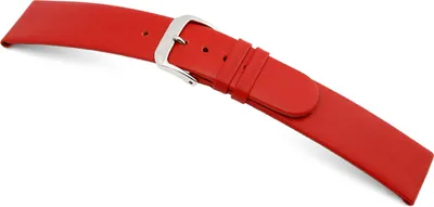 Produktbild von Happel Lederband Merano 18mm rot glatt