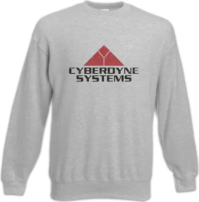 Produktbild von Urban Backwoods Cyberdyne Systems Logo II, Sweatshirt, Farbe: Hellgrau, Größe: L