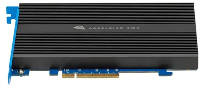 Imagen del producto de Accelsior 4M2 de 16 TB (PCIe 3.1 x4, NVMe 1.3, tarjeta adaptadora)