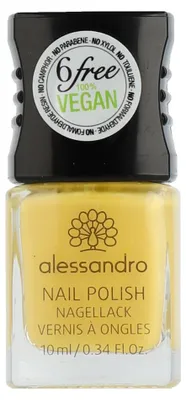 Obrázek produktu pro alessandro 923 Limoncello, 10 ml, Žlutá, Limoncello, Zbarvení, Neprůhledný, Lesk