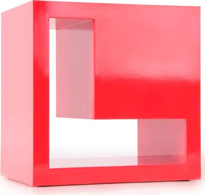 Produktbild von Schickes hochglanz Designerregal aus MDF von BHP