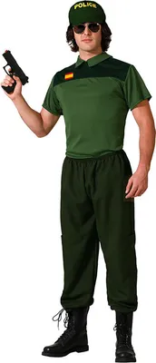 Image de Costume Atosa de la Guardia Civil Pour Hommes XL XL