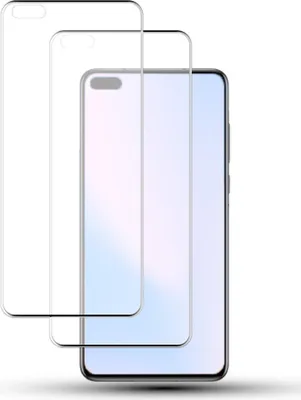 Produktbild von 2-Pack Huawei P40 Pro Displayschutzfolie - Gehärtetes Glas 9H - Super Qualität 3D