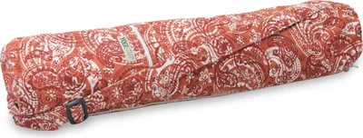 Produktbild von Yogatasche yogibag® basic - zip - Baumwolle - art collection - 65 cm - paisley orange-red