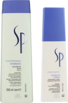 Produktbild von Wella SP Hydrate 250 ml Shampoo & 125 ml Hydrate Finish Spray Set