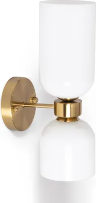 Produktbild von Wandleuchte Metall und Marmor Maitla Gold