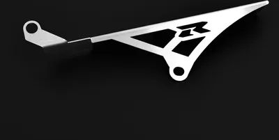 Immagine prodotto di Paracatena compatibile con Suzuki GSX-R 600 / GSX-R 750 BJ 2006-07 Logo argento