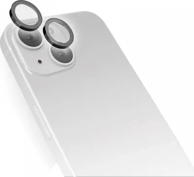Produktbild von SBS TESINCAMGLIP15, Linsenschutz, Schwarz, Glas, Silikon, Apple, iPhone 15/15 Plus, 15 g
